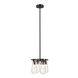 Eos 4 Light 11.6 inch Oil Rubbed Bronze Semi-Flush/Pendant Ceiling Light