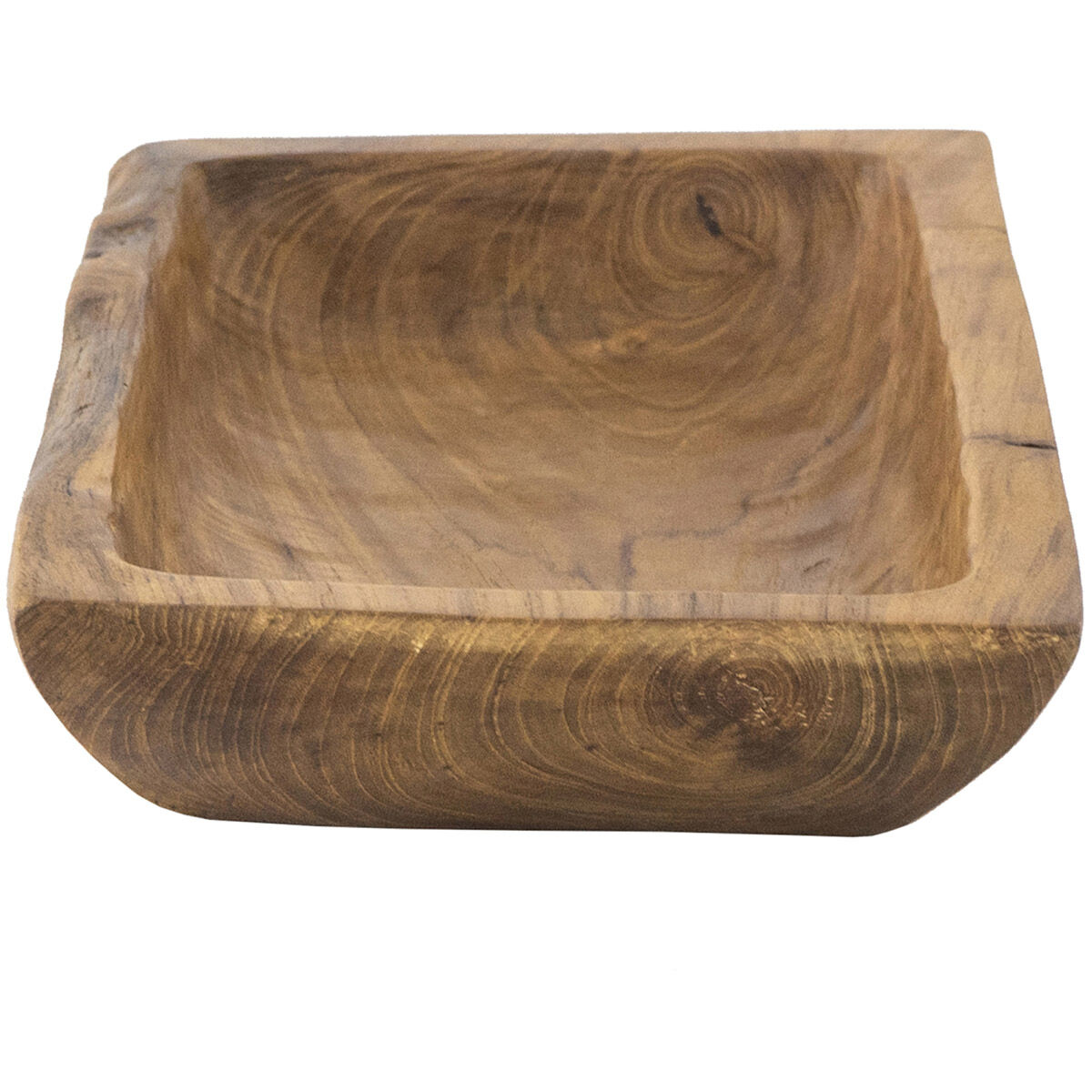 Rectangular Teak Natural Tray