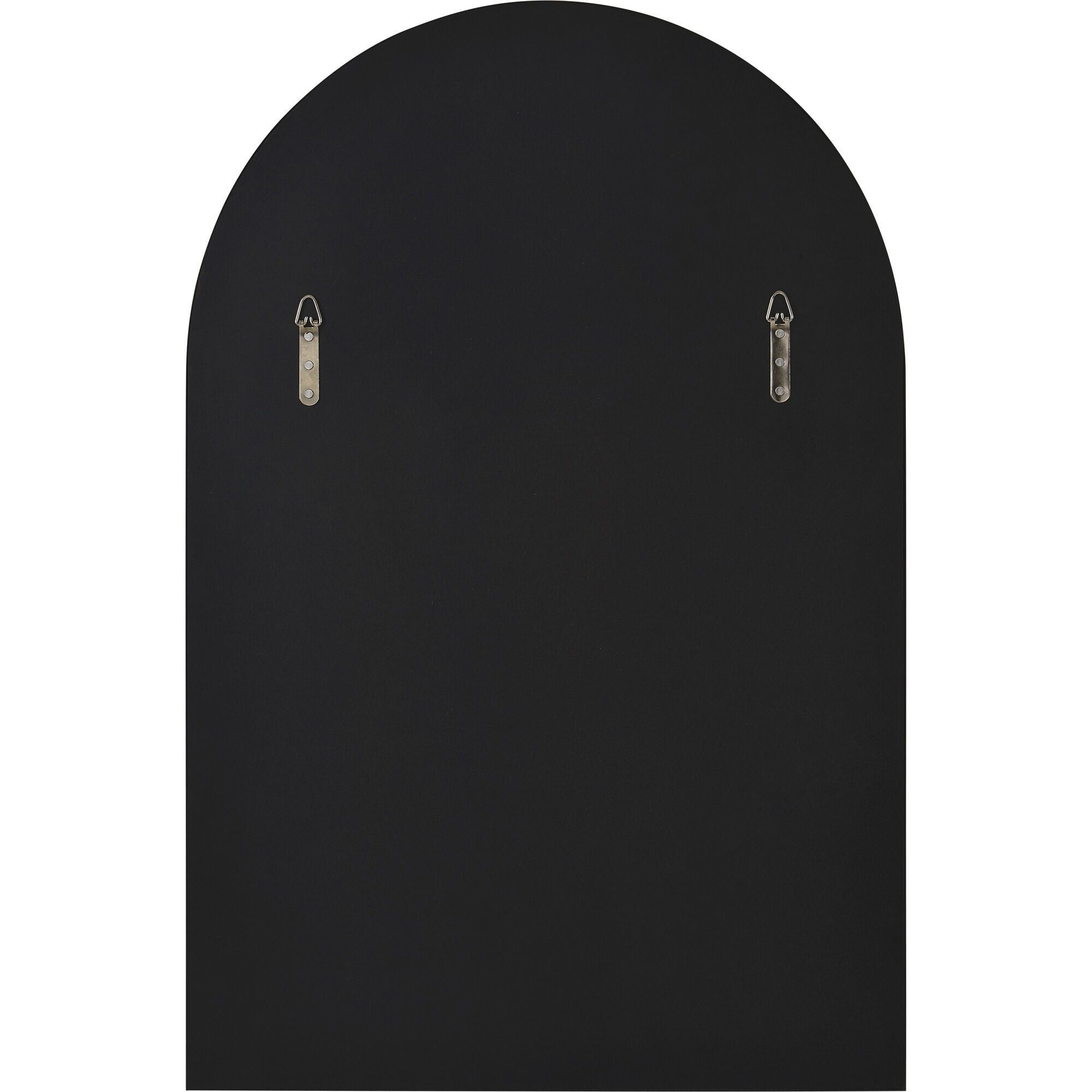 Waren 36 X 24 inch Matte Black Wall Mirror