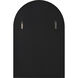 Waren 36 X 24 inch Matte Black Wall Mirror