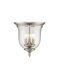 Legacy 3 Light 12 inch Brushed Nickel Flush Mount Ceiling Light