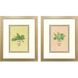 Grecian Vase Palm Green and Blue and Orange and Yellow Framed Art