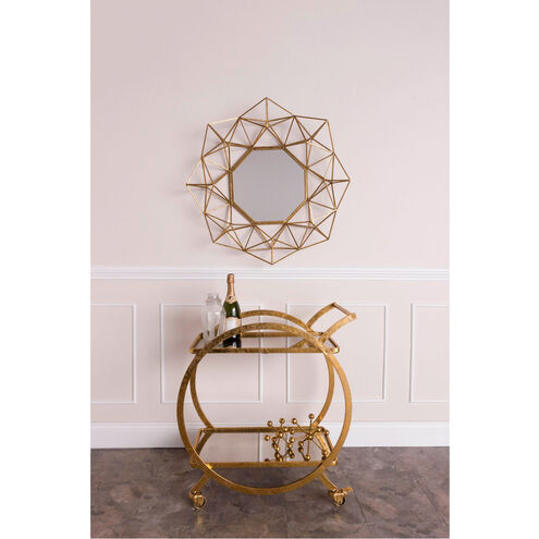 Ring Gold with Antique Silver Bar Cart