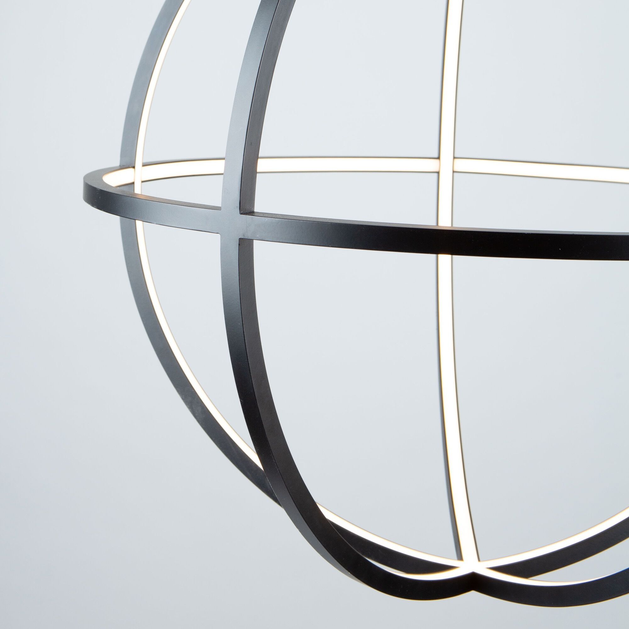 Celestial 4 Light 20 inch Matte Black Chandelier Ceiling Light