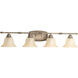 Spirit 4 Light 37.75 inch Pebbles Vanity Light Wall Light