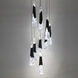 Kilt 9 Light 17 inch Black Multi-Light Pendant Ceiling Light