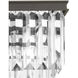 Glimmer 4 Light 34 inch Antique Bronze Linear Chandelier Ceiling Light, Design Series