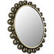 Cooper 33 X 33 inch Antique Brass Mirror