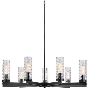 Weaver 9 Light 36 inch Black Pendant Ceiling Light