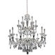 Jolivet 18 Light 43 inch Two Tone Silver Chandelier Ceiling Light