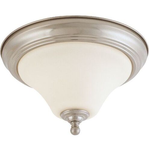 Dupont 1 Light 11 inch Brushed Nickel Flush Mount Ceiling Light