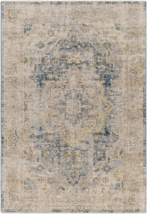 Aspendos 48 X 31 inch Taupe Rug, Rectangle