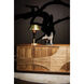 Blau 22.5 inch 60.00 watt Matte Black Table Lamp Portable Light