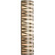 Tempest 4 Light 7.5 inch Gilded Brass Cover Sconce Wall Light in Frosted