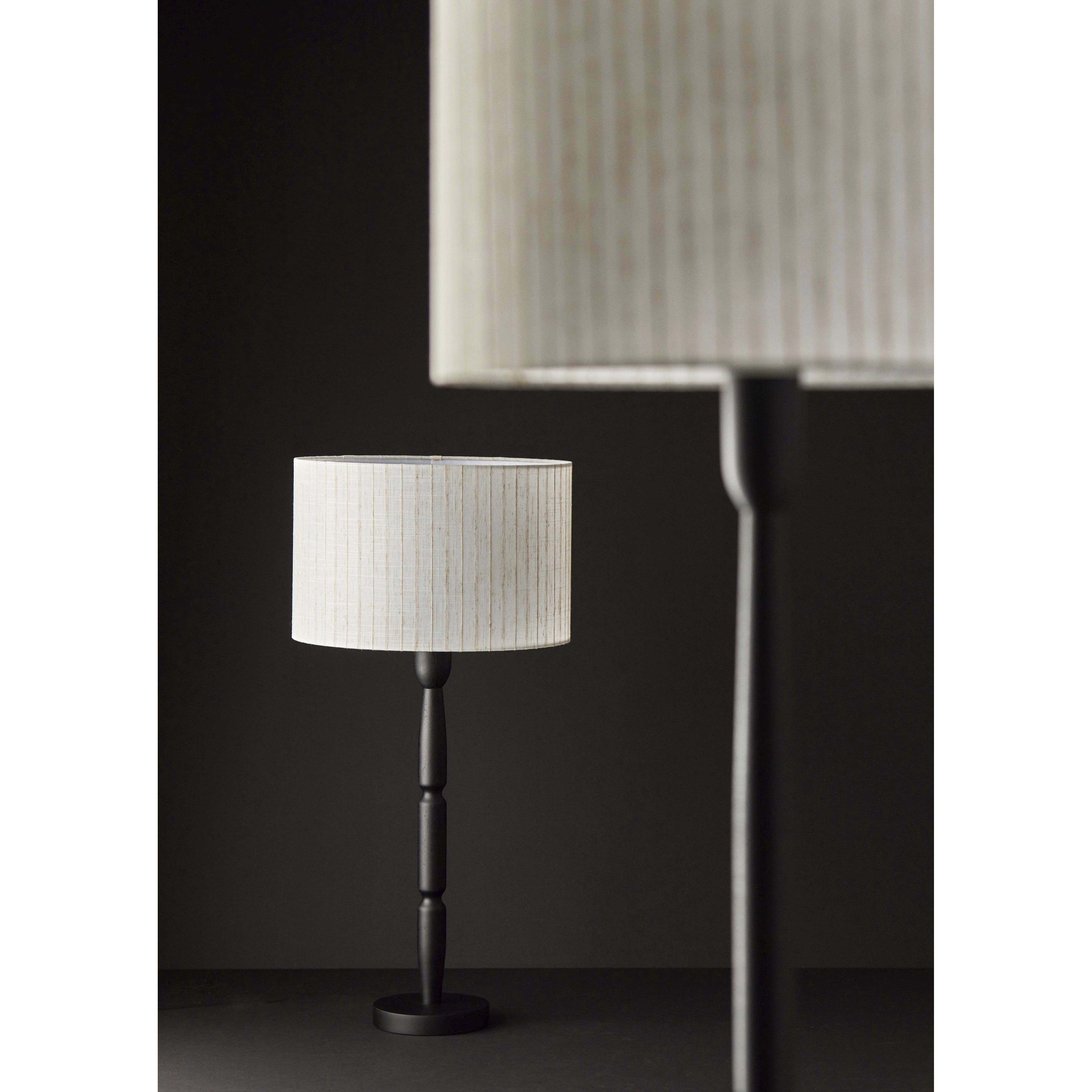 Nigel 29 inch 60.00 watt Black Wood Table Lamp Portable Light