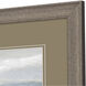 Foothills with Lake Green and Blue and Gray and Neutral Framed Art, Propac