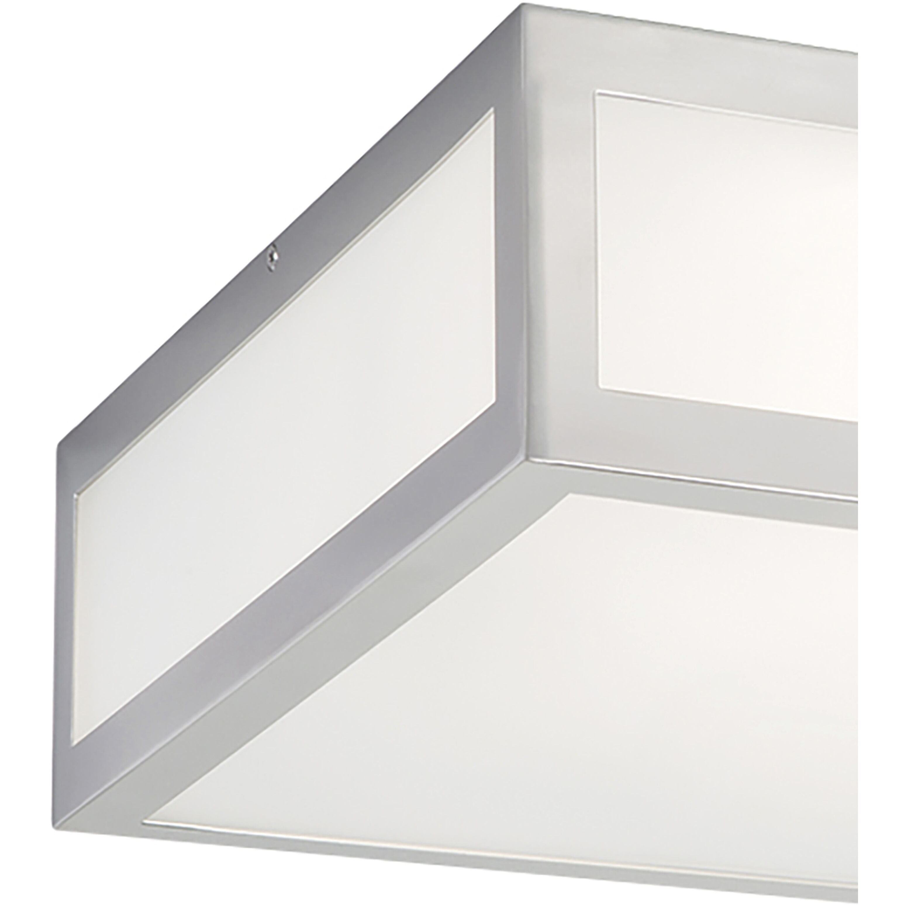 Kaset 2 Light 15 inch Brushed Nickel Flush Mount Ceiling Light