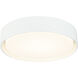 Ezra LED 16 inch White Flush Mount Ceiling Light