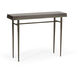 Wick 42 X 11.5 inch Oil Rubbed Bronze Console Table in Maple Espresso