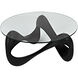Orion 35.5 X 35.5 inch Black Coffee Table
