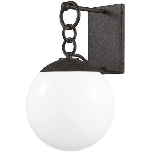 Stormy 1 Light 17 inch French Iron Outdoor Wall Sconce