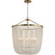Canada LED 30 inch Gold Chandelier Ceiling Light