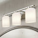 Bram 3 Light 21 inch Brushed Nickel Vanity Fixture Wall Light