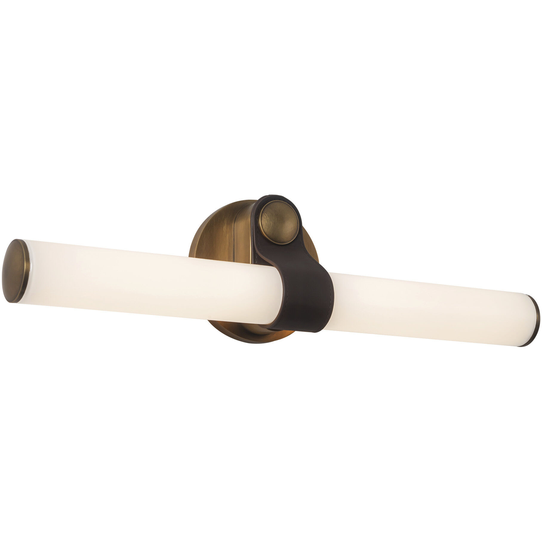 Ledger 20.25 inch Vintage Brass Bath Vanity Light Wall Light