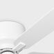 Linden 52 Hugger 52 inch Matte White Ceiling Fan