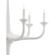 Albion 6 Light 31 inch Gesso White Chandelier Ceiling Light