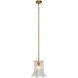Cala 1 Light 12 inch Brass Pendant Ceiling Light