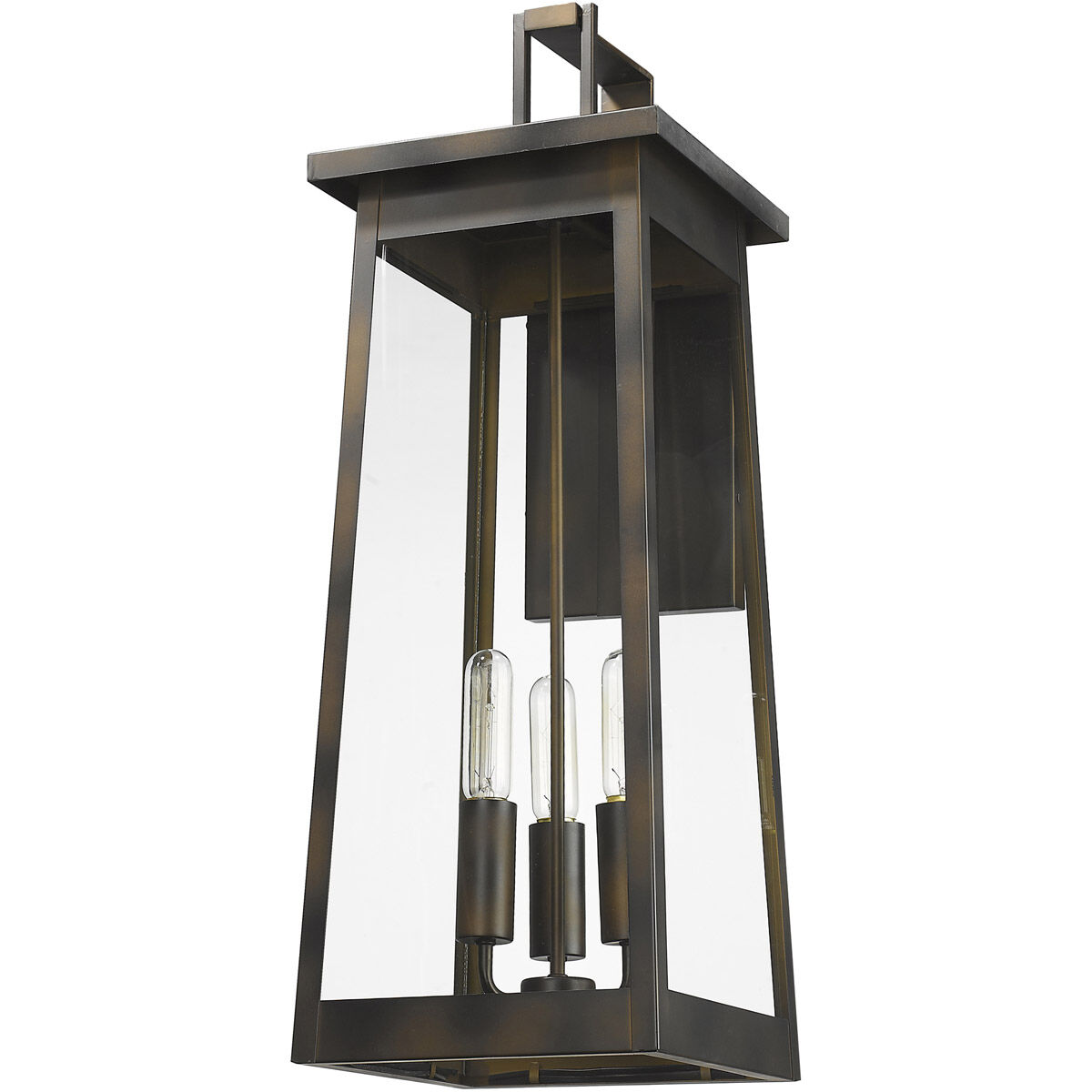 Alden 3 Light 29 inch Oil-Rubbed Bronze Exterior Wall Mount