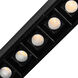 Pienza LED 45 inch Black Island/Pool Table Light Ceiling Light