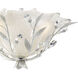 Circeo 2 Light 17 inch Antique White Semi Flush Mount Ceiling Light