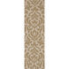 Market Place 96 X 30 inch Cream, Mustard Rug