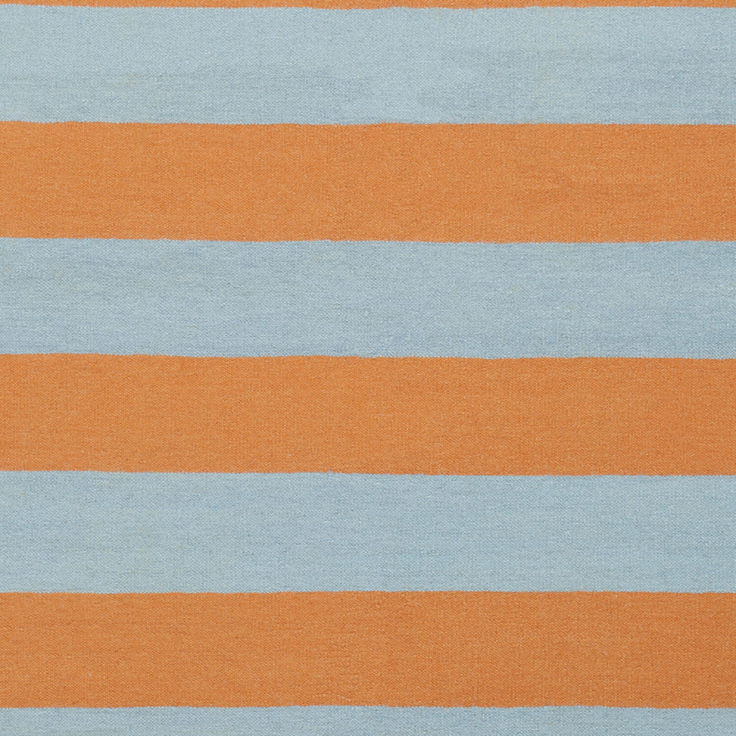 Frontier 96 X 30 inch Orange/Pale Blue Handmade Rug