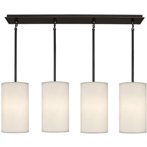 Echo 4 Light 8 inch Deep Patina Bronze Chandelier Ceiling Light