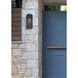 Raine 11 inch Black Outdoor Wall Light