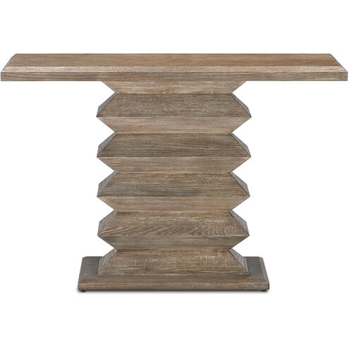 Sayan 48 inch Light Pepper Console Table