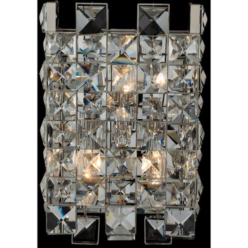 Piazze Wall Sconce Wall Light in Polished Chrome