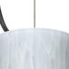 Stilo 10 LED Black Cord Pendant Ceiling Light