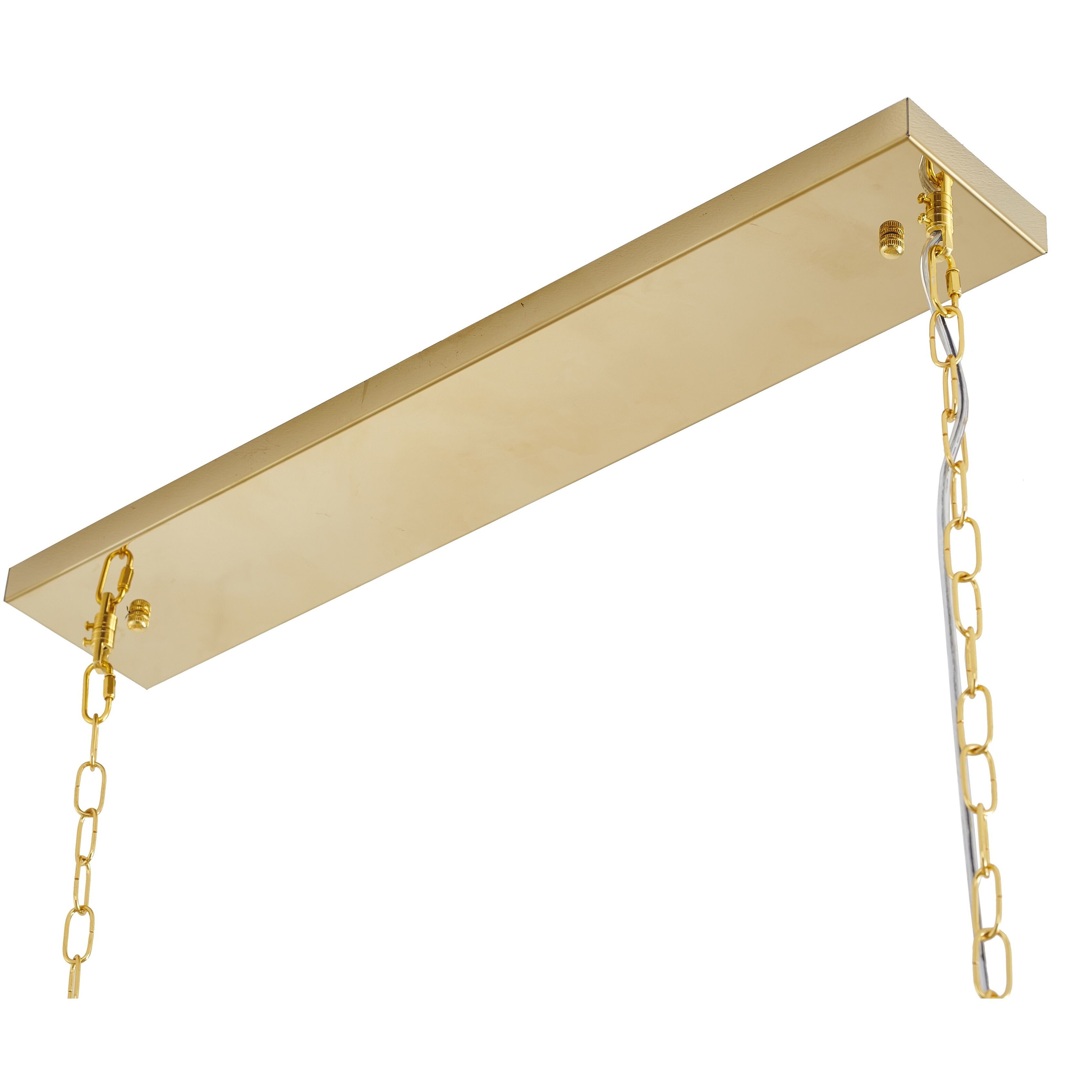 Canada LED 12.3 inch Gold Chandelier Ceiling Light