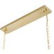 Canada LED 12.3 inch Gold Chandelier Ceiling Light