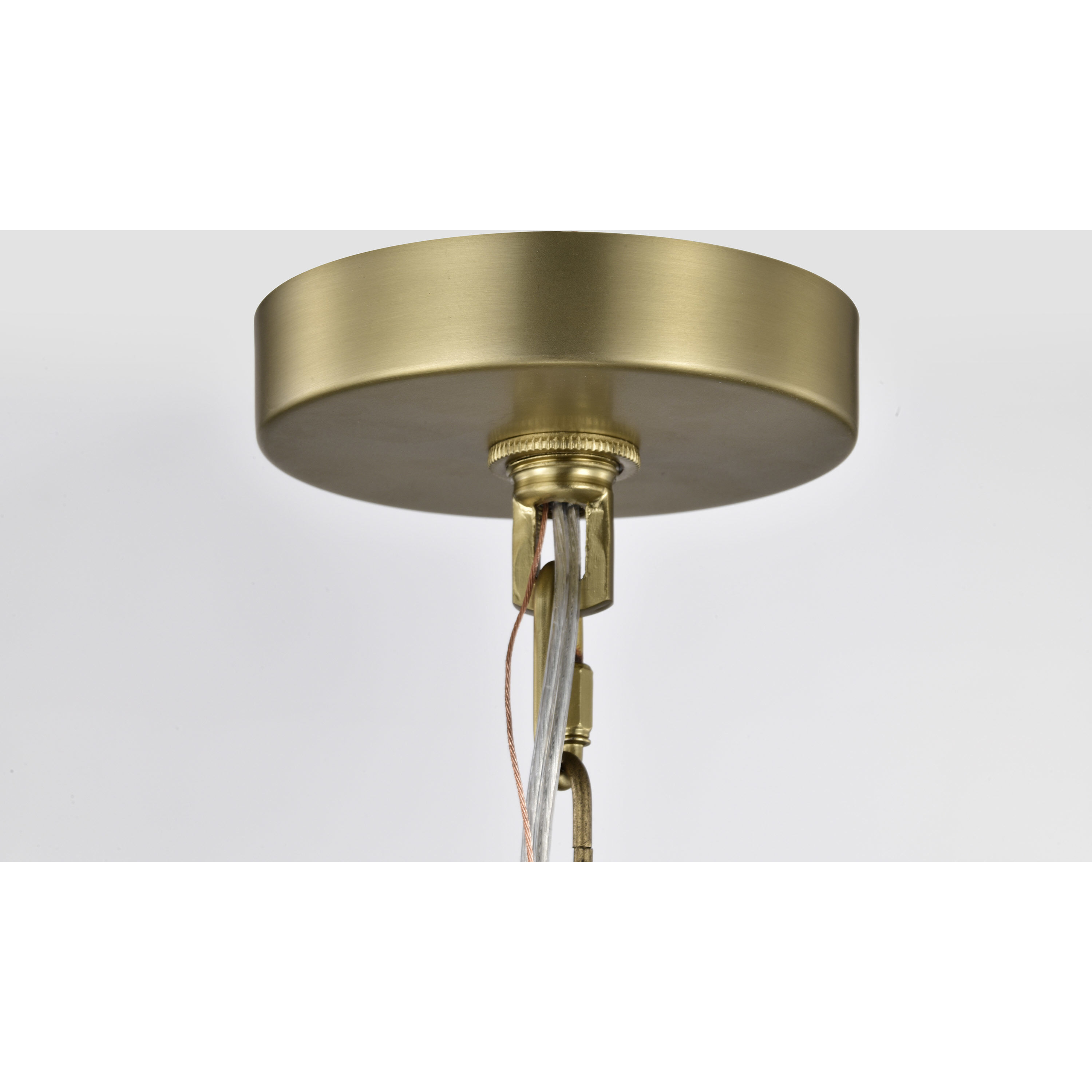 Boliver 3 Light 11.75 inch Vintage Brass Pendant Ceiling Light
