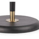 Salem 62.5 inch 150.00 watt Black Floor Lamp Portable Light