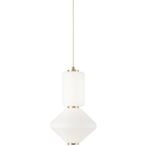 Dango LED 8 inch Oxidized Gold Pendant Ceiling Light