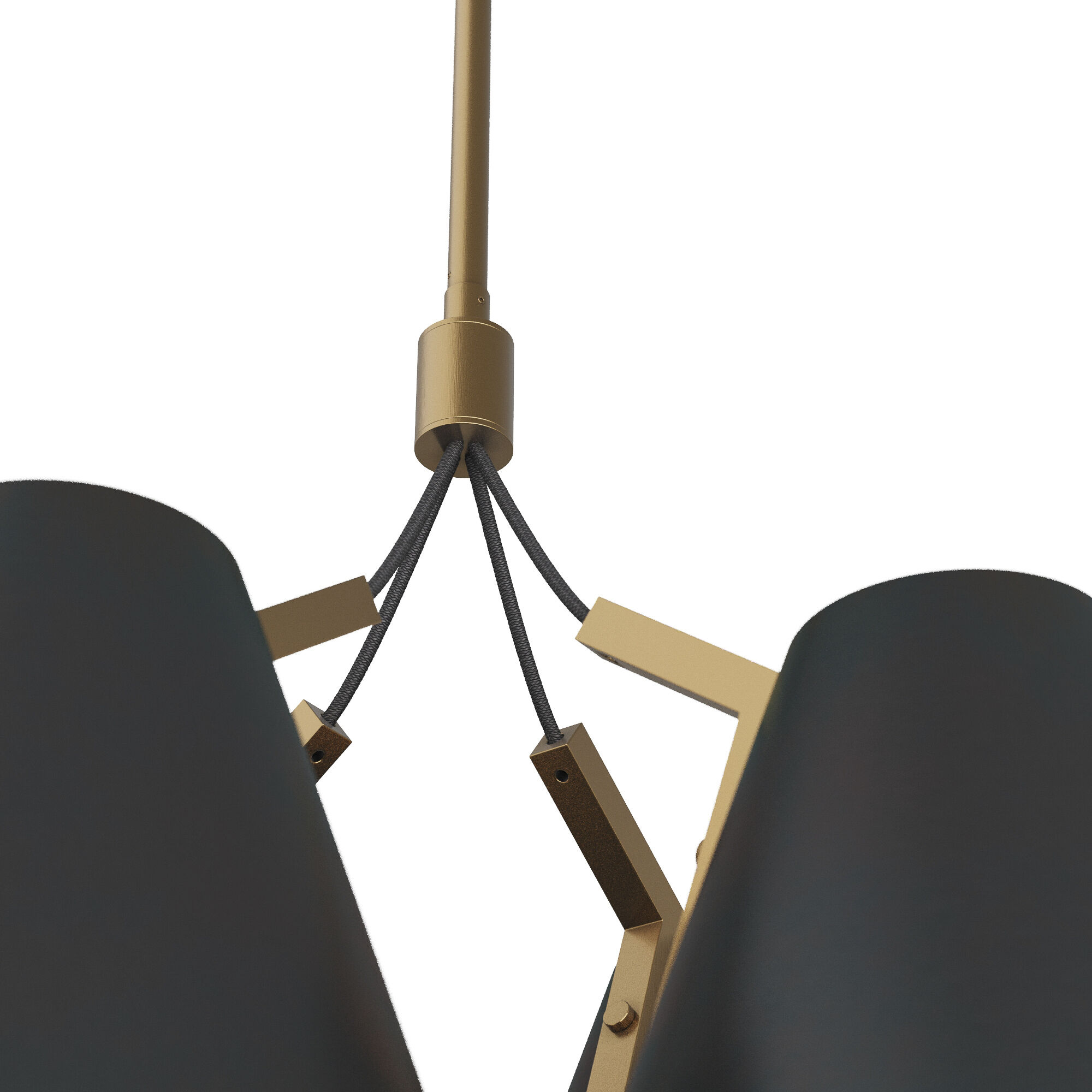 Abrams 4 Light 27 inch Antique Brass Chandelier Ceiling Light