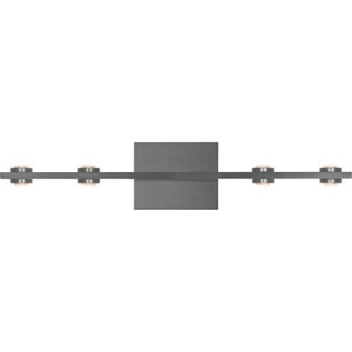 Aurora 8 Light Brushed Aluminum Wall Sconce Wall Light