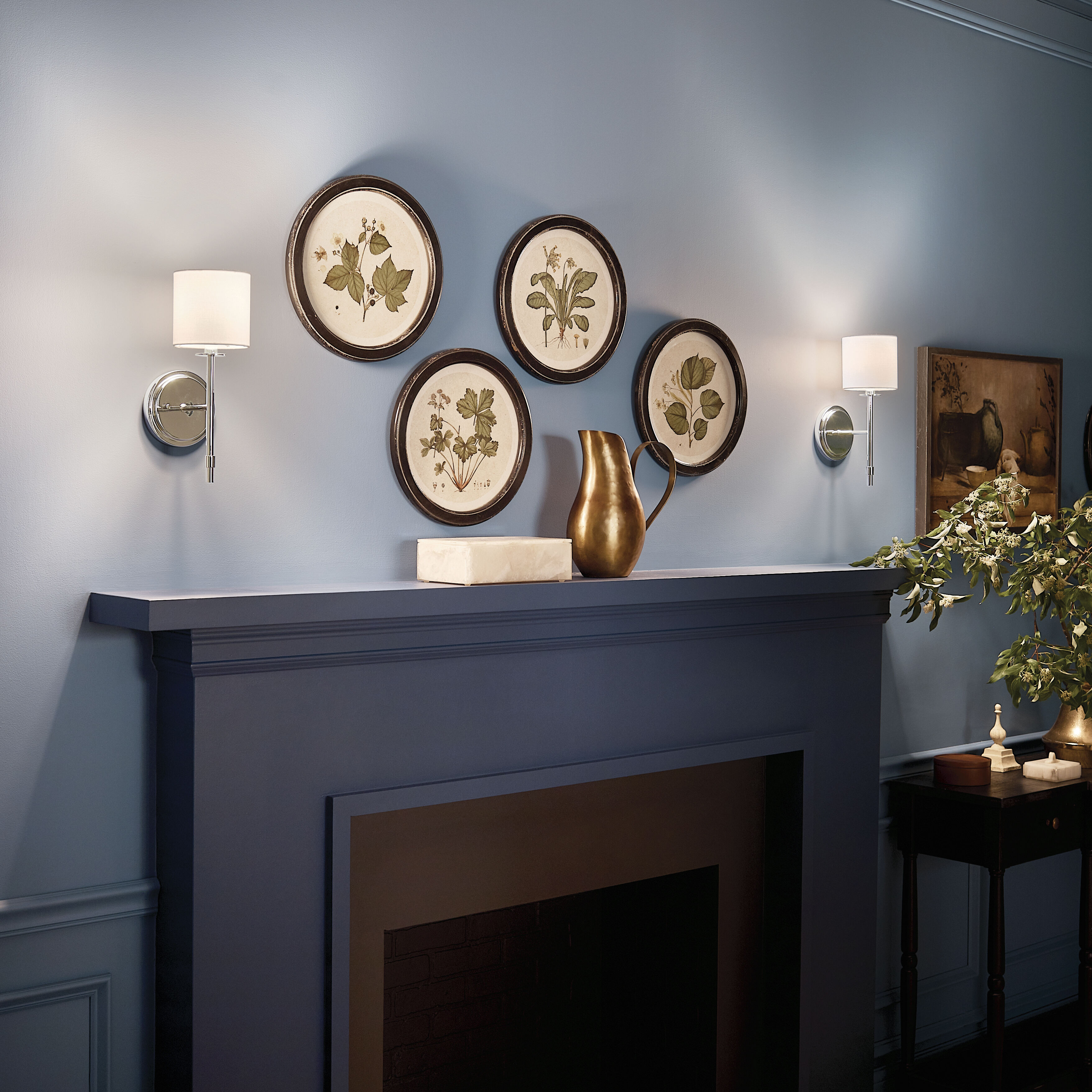 Ali 1 Light 5.25 inch Polished Nickel Wall Sconce Wall Light