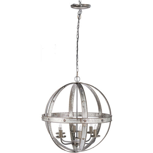 Ordway 6 Light 23.5 inch Chandelier Ceiling Light